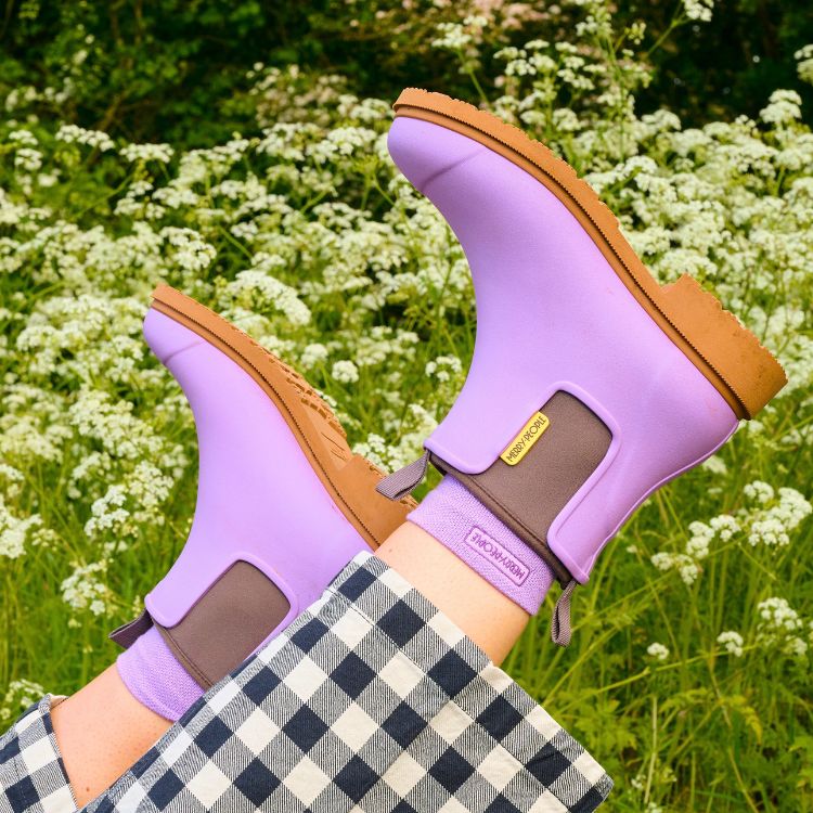 Bobbi Ankle Boot // Dusty Lilac