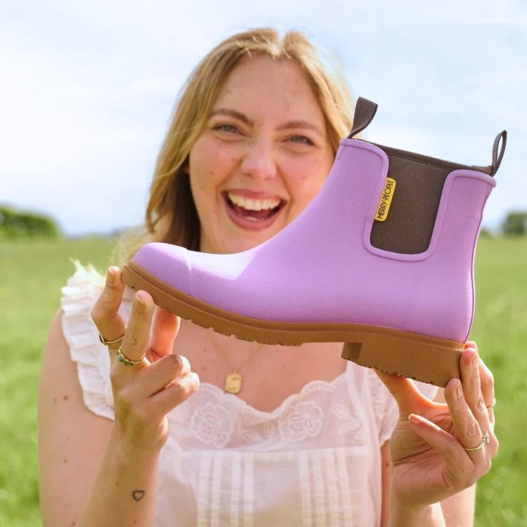 Bobbi Ankle Boot // Dusty Lilac