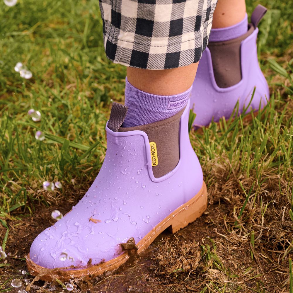 Bobbi Ankle Boot // Dusty Lilac