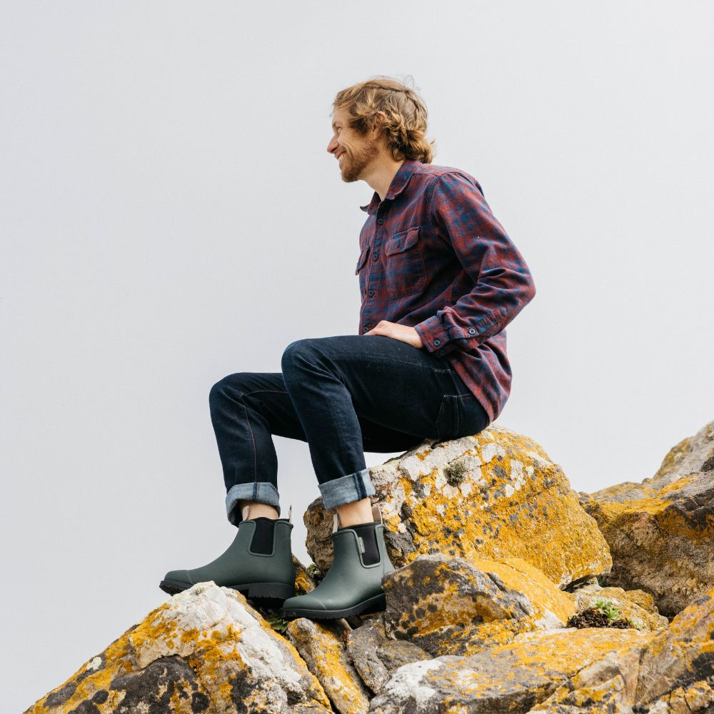 Bobbi Ankle Boot // Forest Green