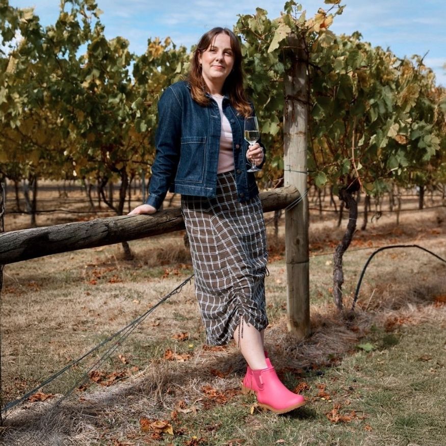 Bobbi Ankle Boot // Fuchsia Pink