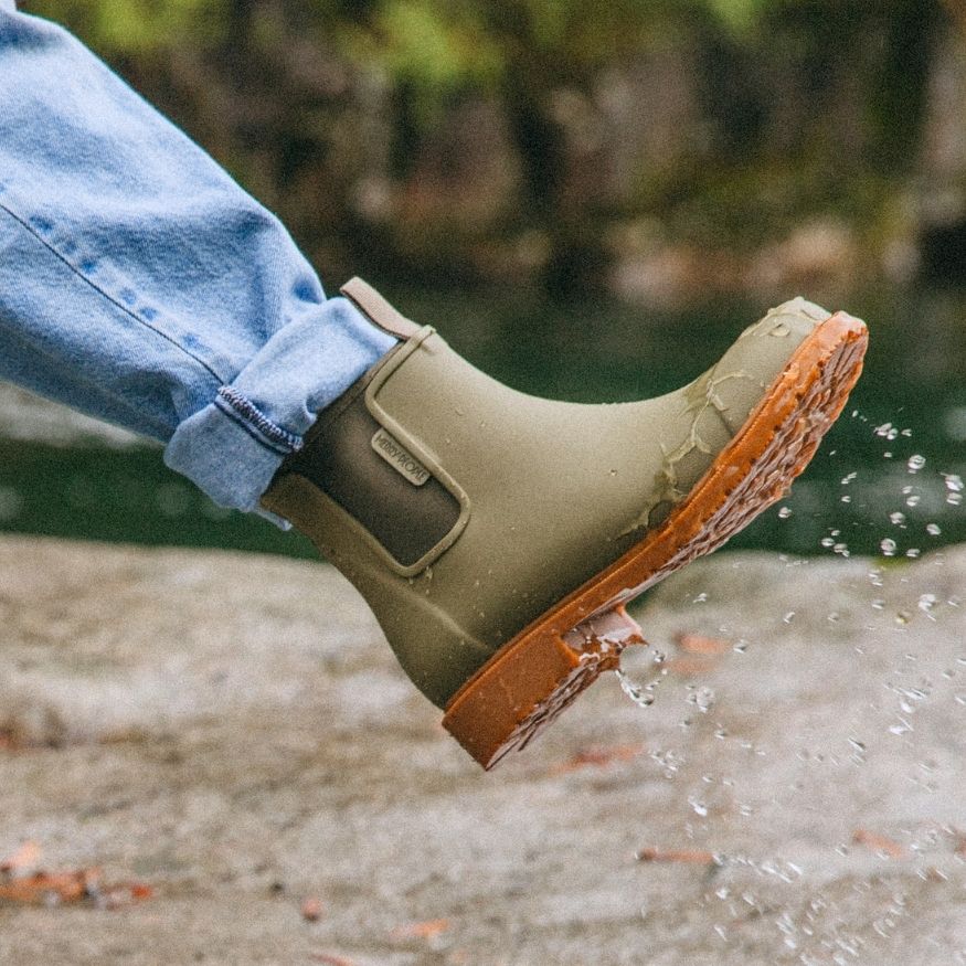 Bobbi Ankle Boot // Khaki Green