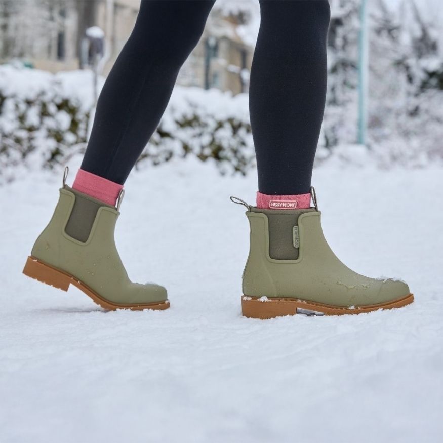 Bobbi Ankle Boot // Khaki Green