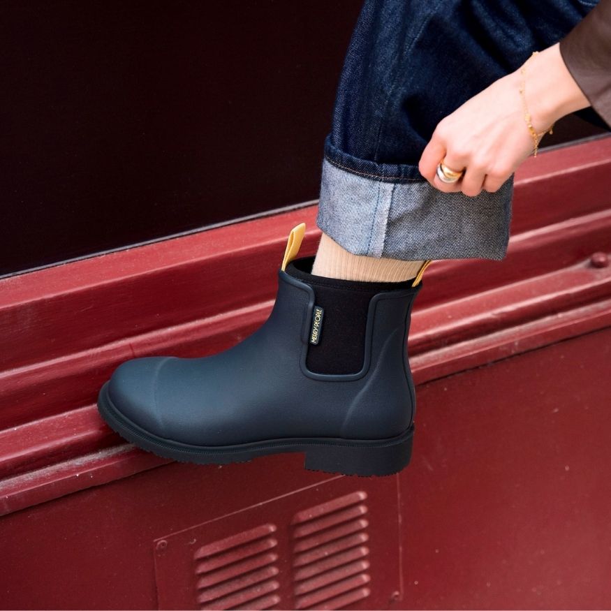 Bobbi Ankle Boot // Midnight Blue