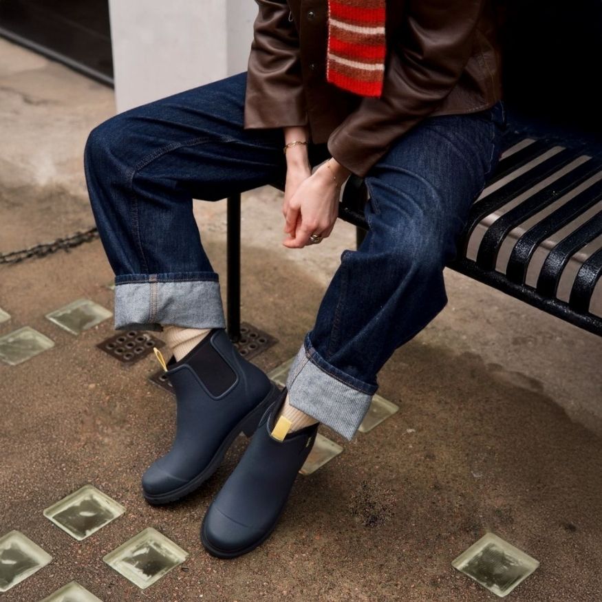 Bobbi Ankle Boot // Midnight Blue