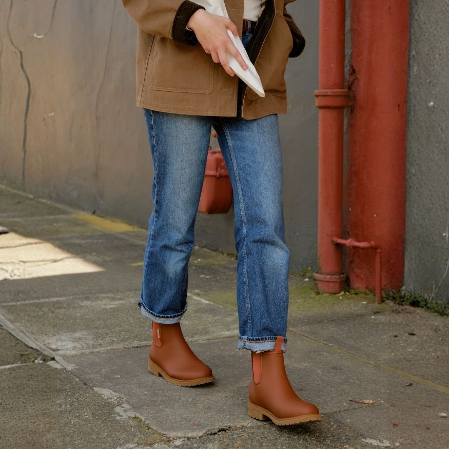Bobbi Ankle Boot // Rust