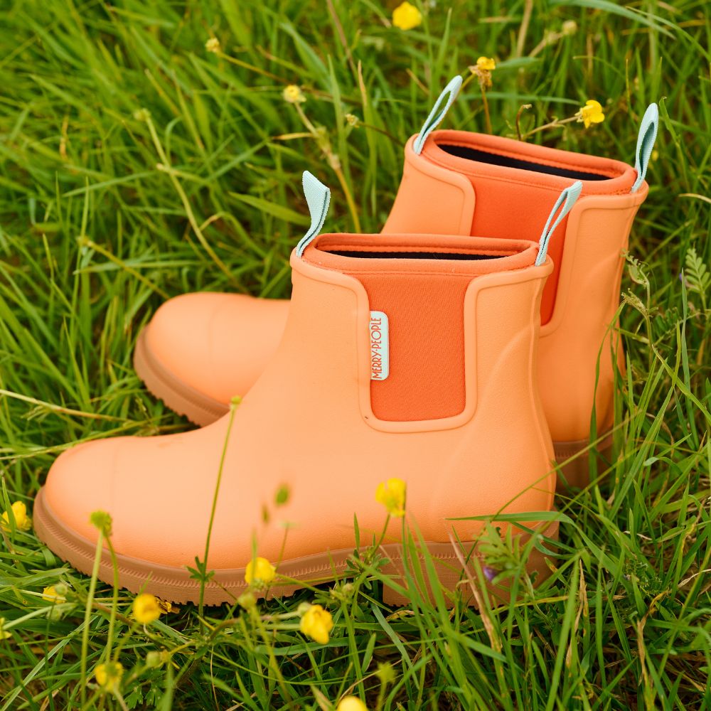 Bobbi Ankle Boot // Sherbet Orange