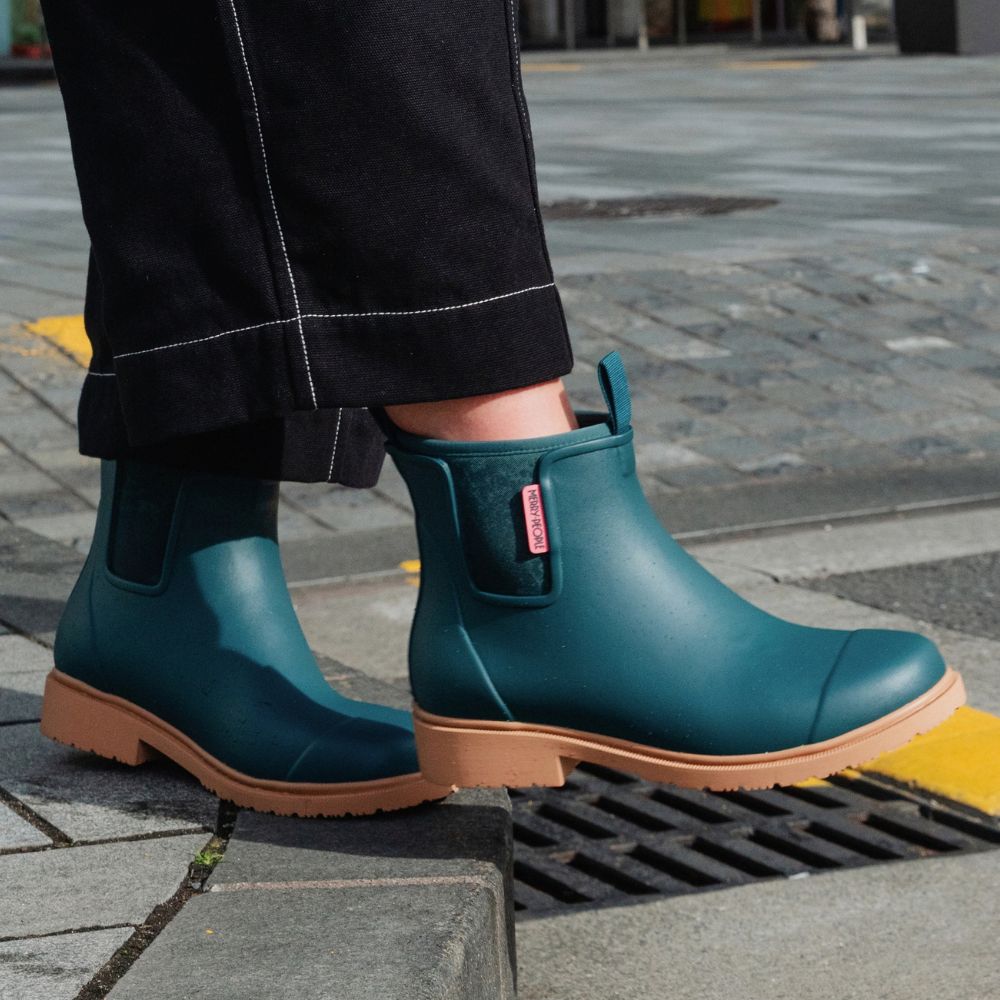 Bobbi Ankle Boot // Teal