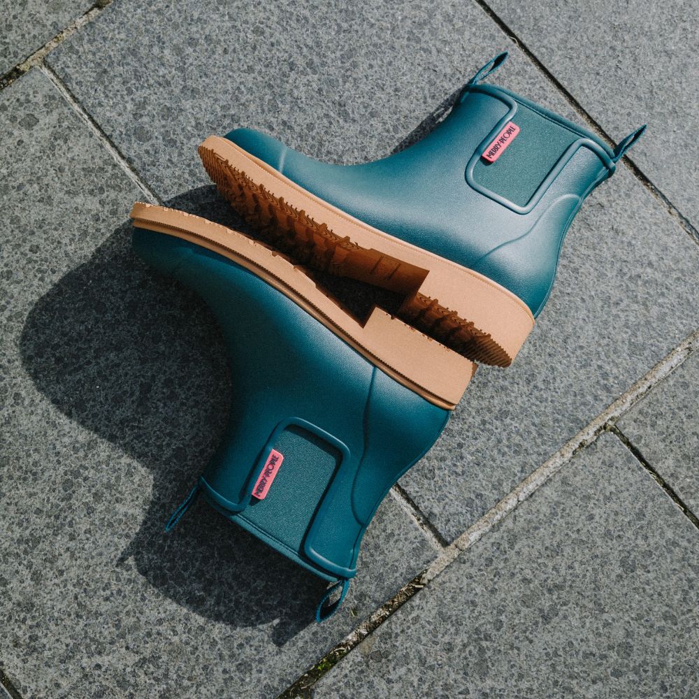 Bobbi Ankle Boot // Teal