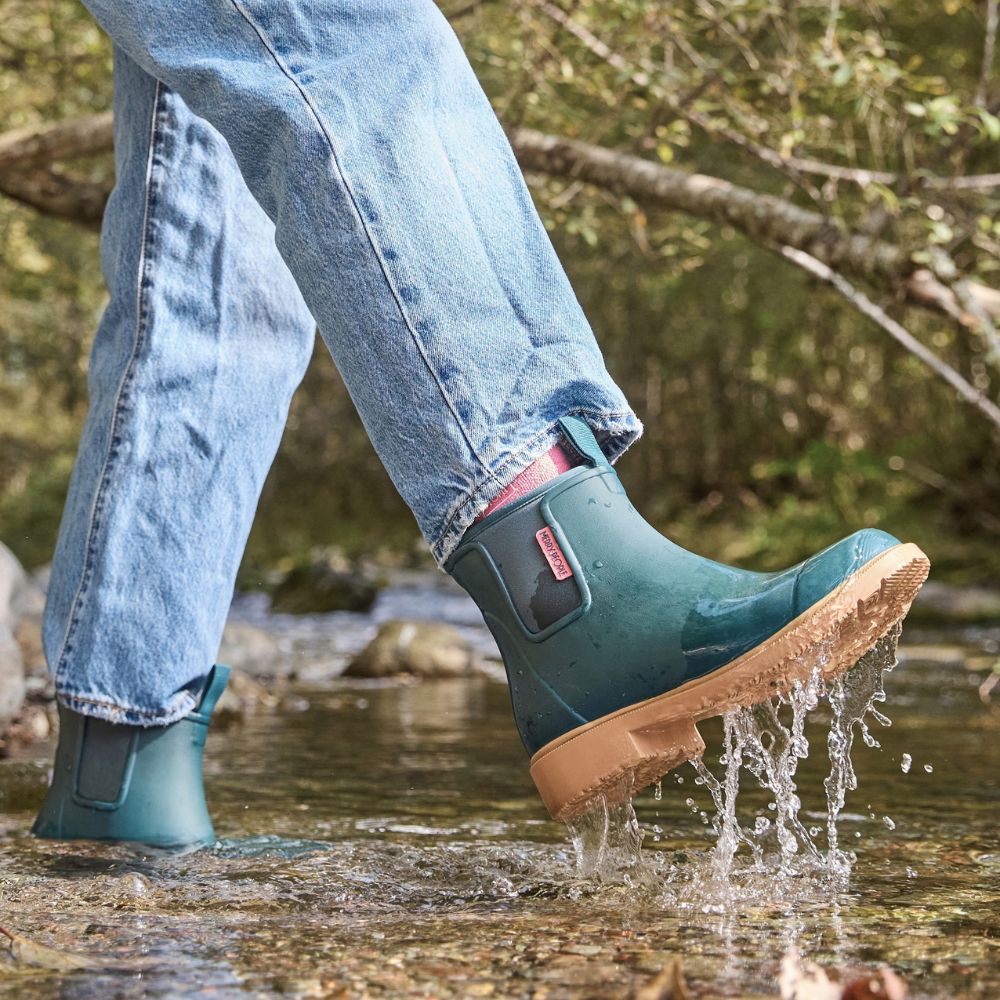 Bobbi Ankle Boot // Teal
