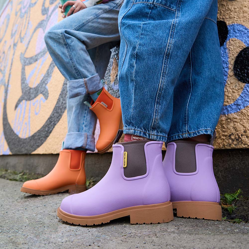 Bobbi Ankle Boot // Dusty Lilac