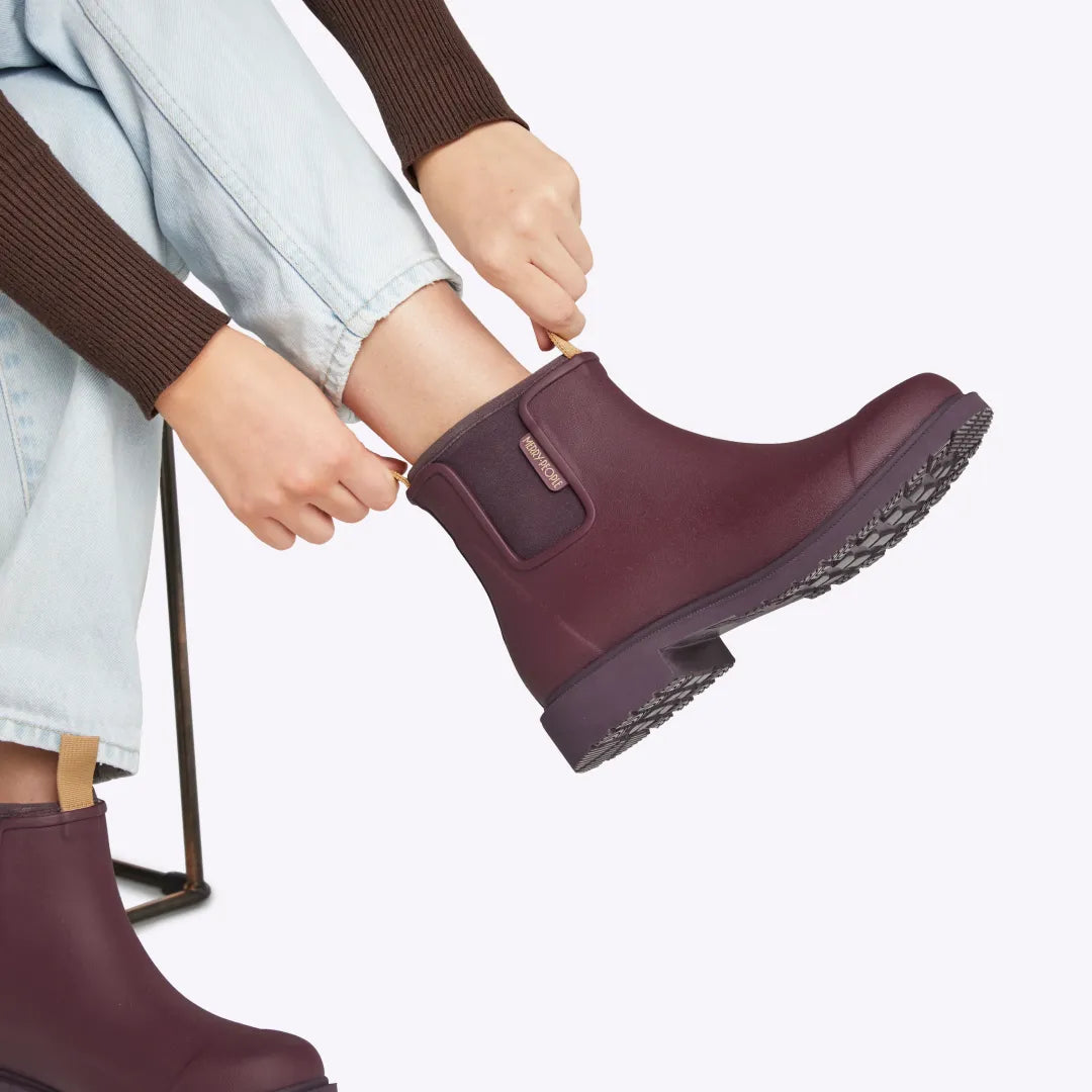 Bobbi Ankle Boot // Dark Cherry