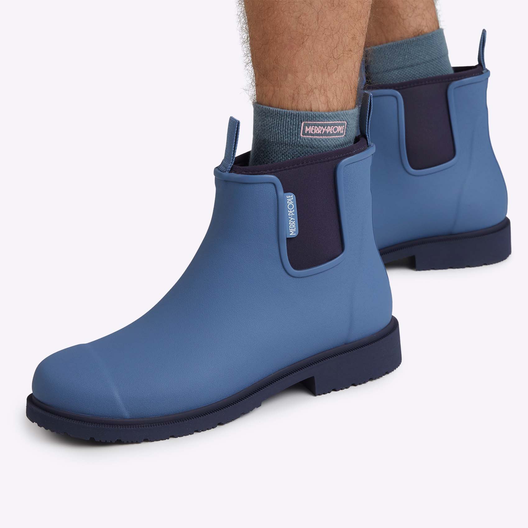 Bobbi Ankle Boot // Denim Blue