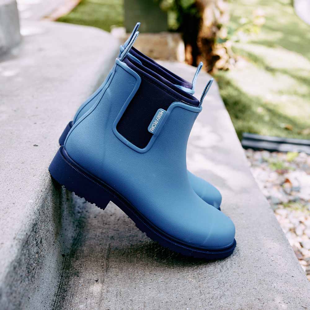 Bobbi Ankle Boot // Denim Blue