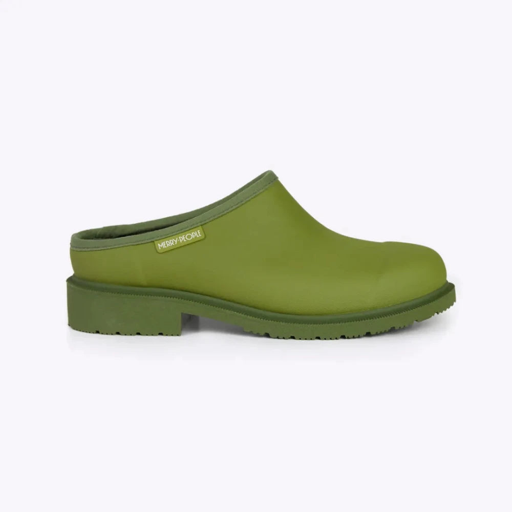 Billie Clog // Bright Olive