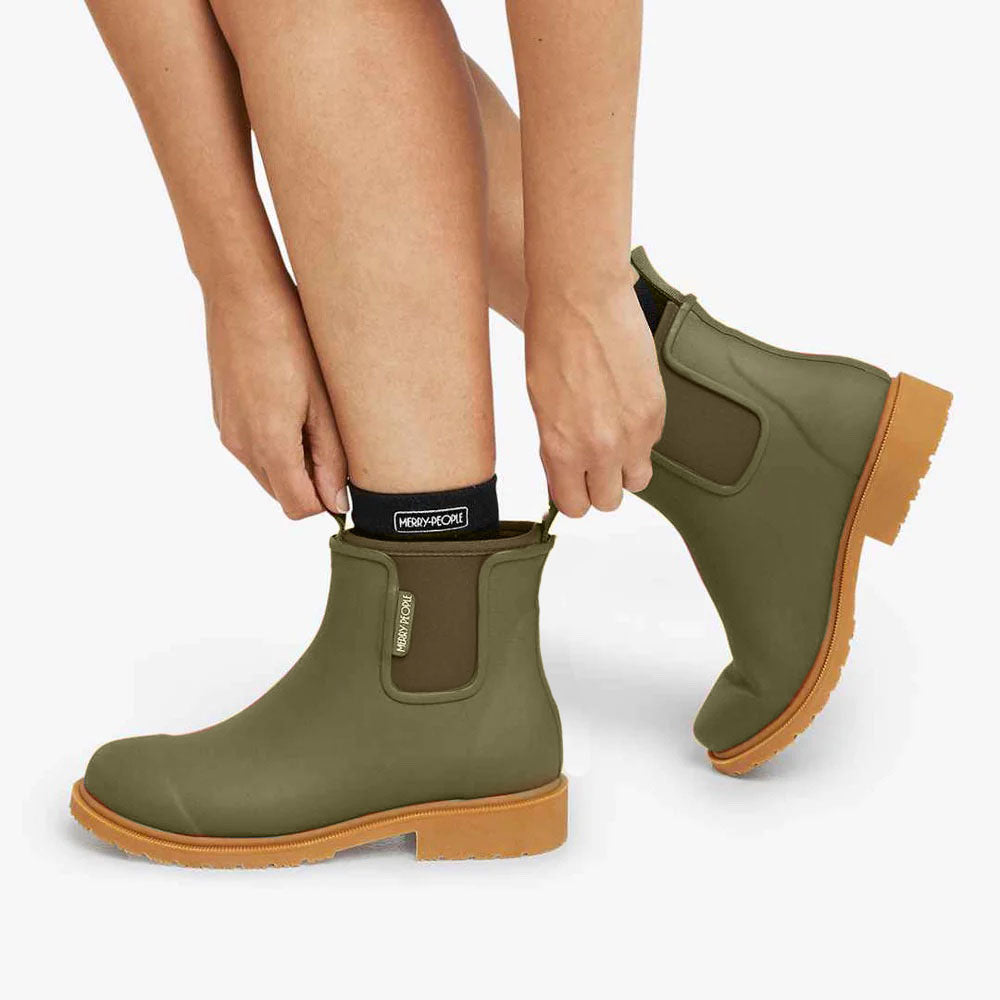 Bobbi Ankle Boot // Khaki Green