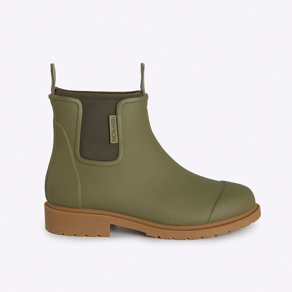 Boot Top Ship Bobbi Ankle Boot // Khaki Green