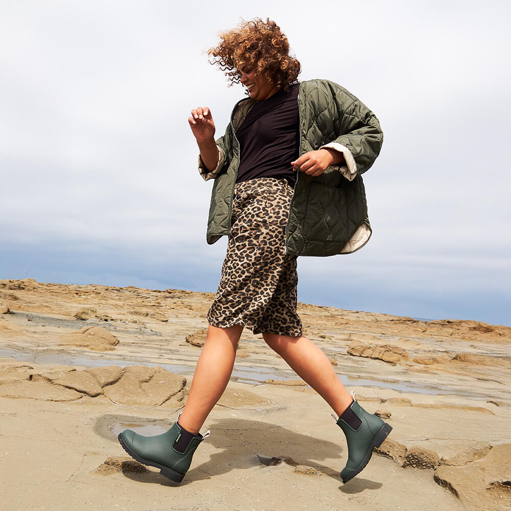 Bobbi Ankle Boot // Forest Green