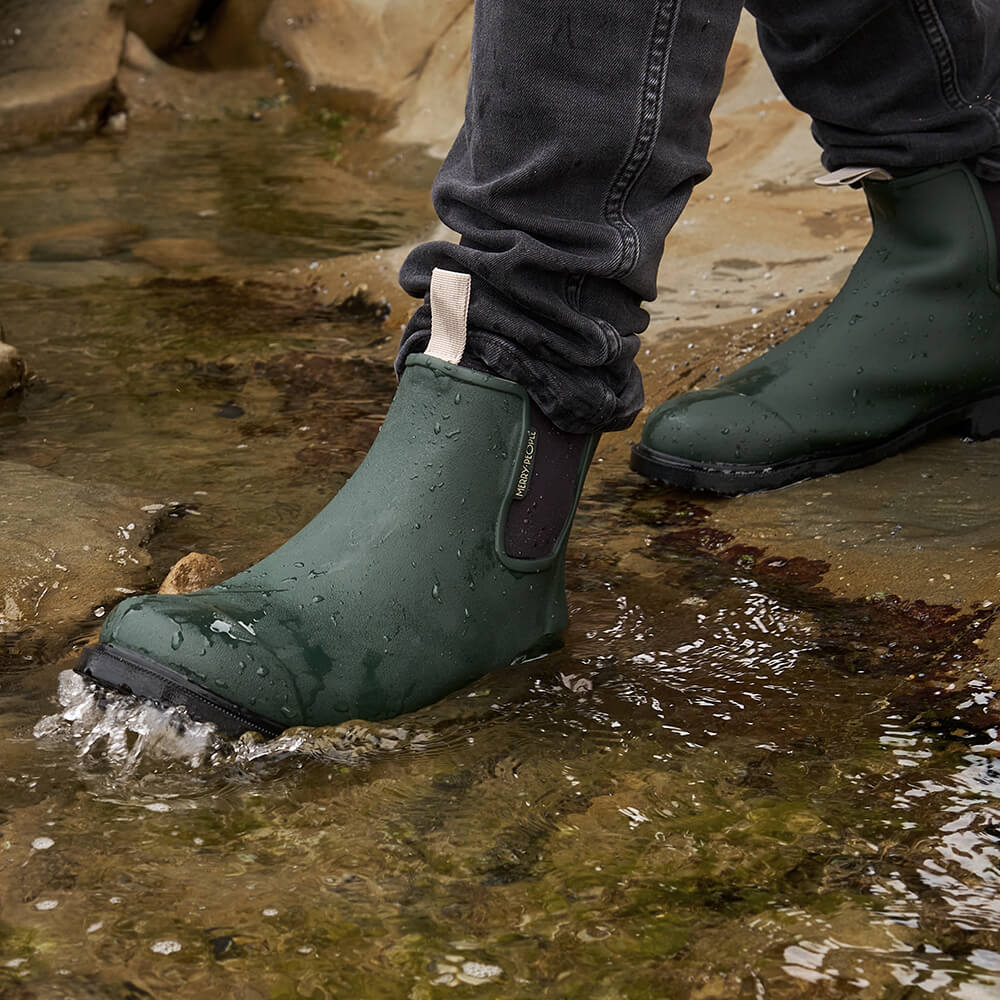 Bobbi Ankle Boot // Forest Green