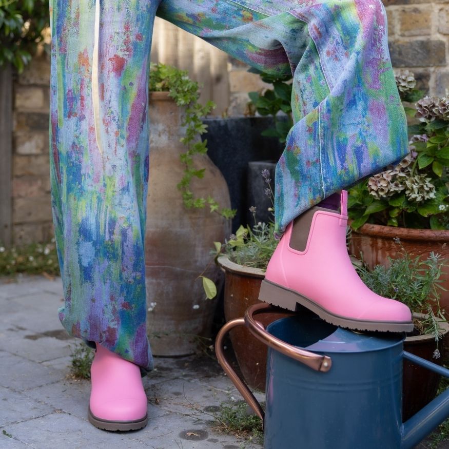 Bobbi Ankle Boot // Musk Pink