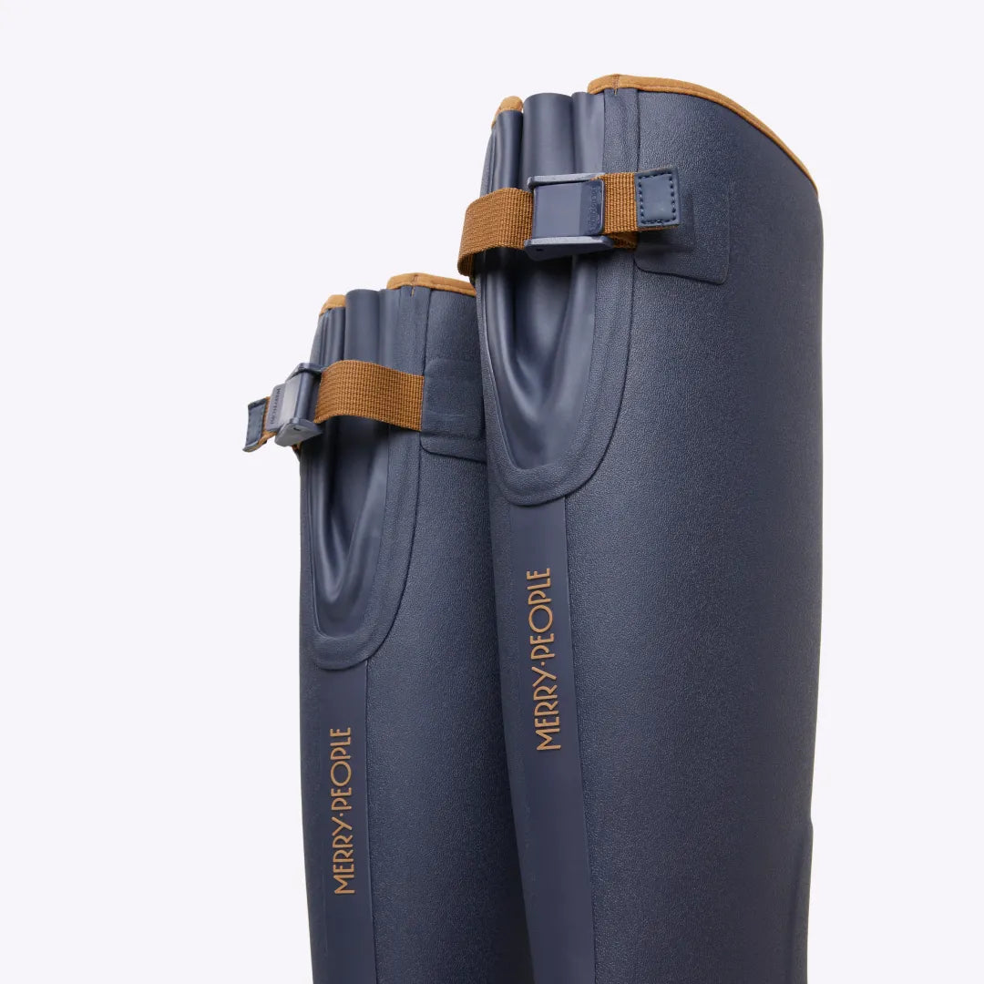 Fergie Tall Boot // Oxford Blue