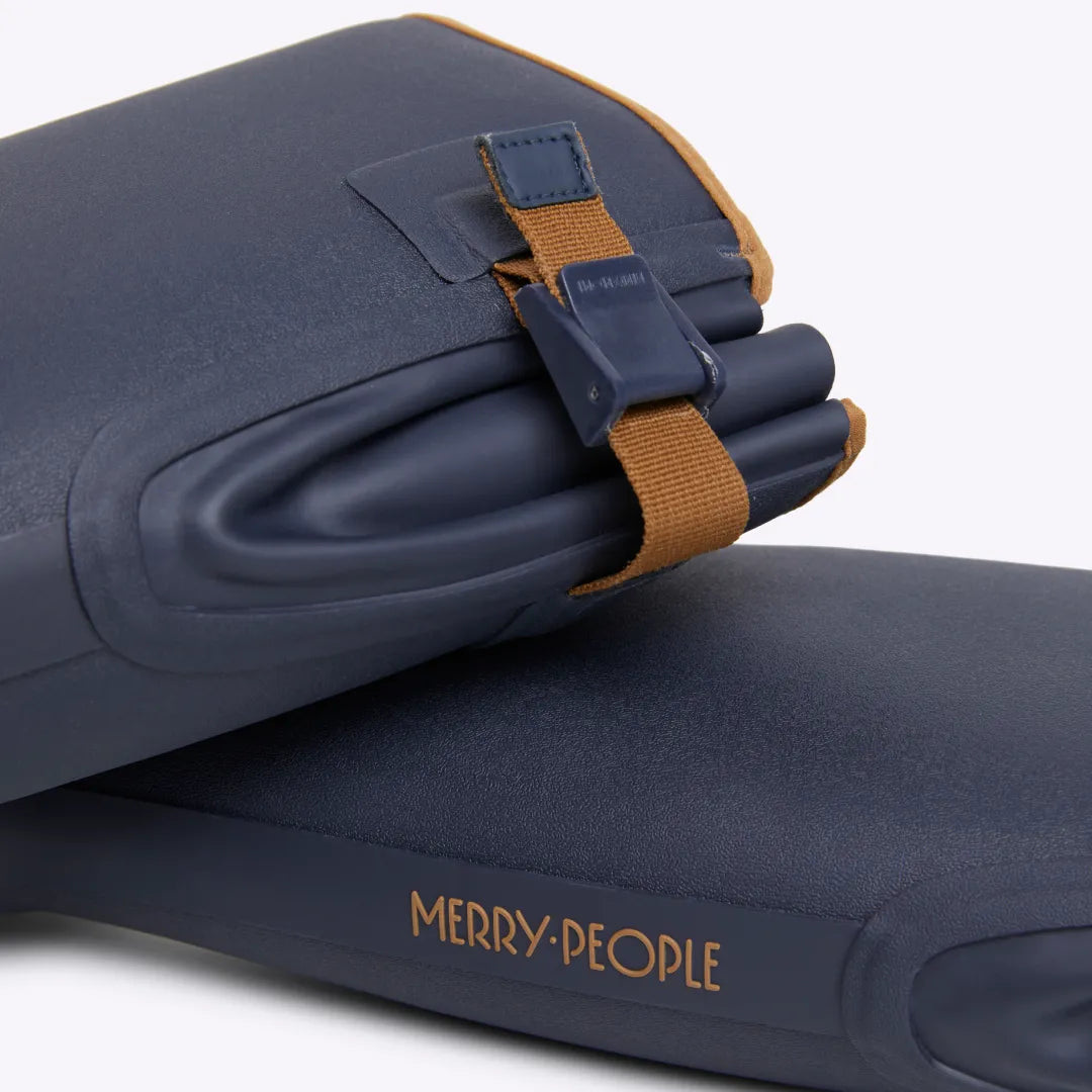 Fergie Tall Boot // Oxford Blue