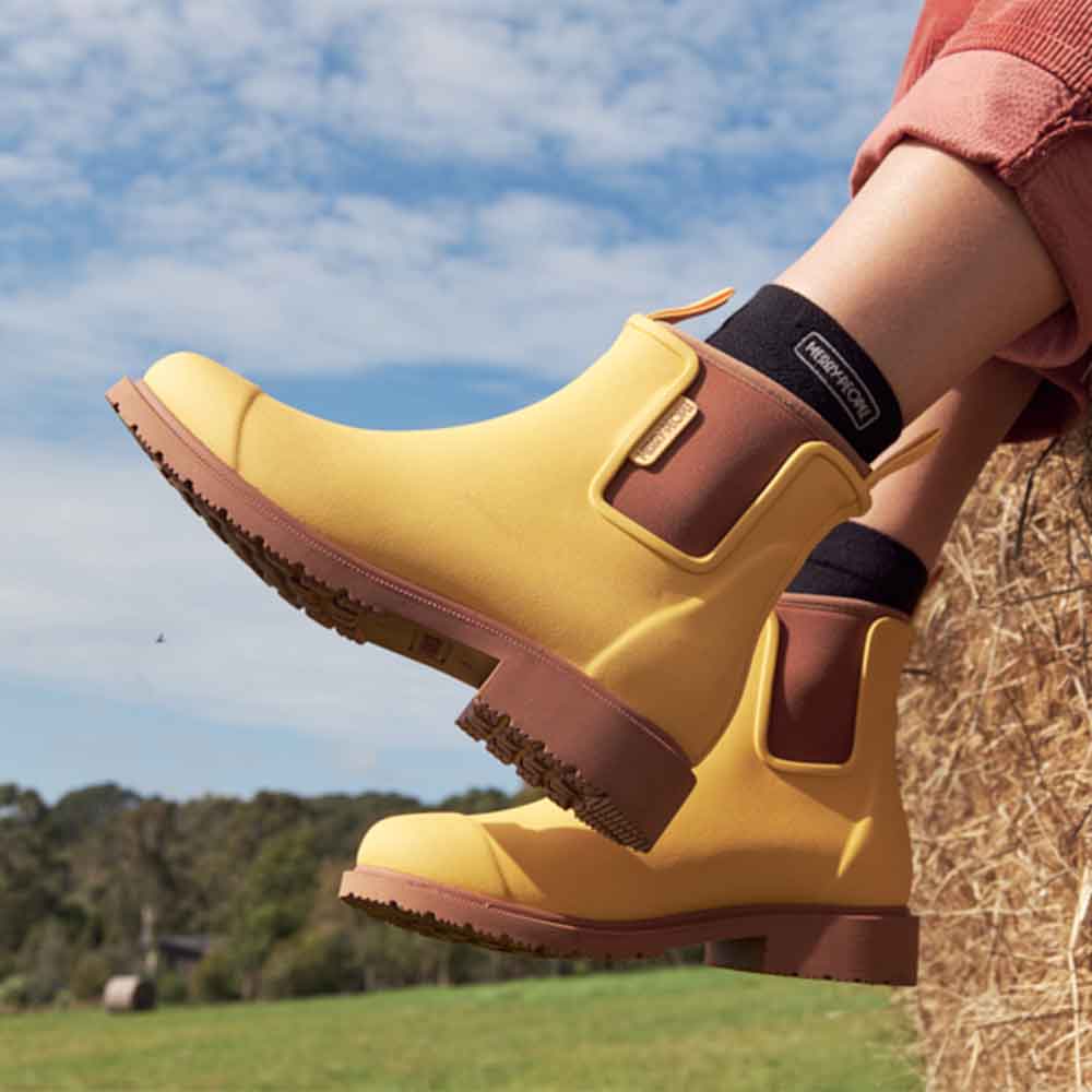 Bobbi Ankle Boot // Sunflower Yellow