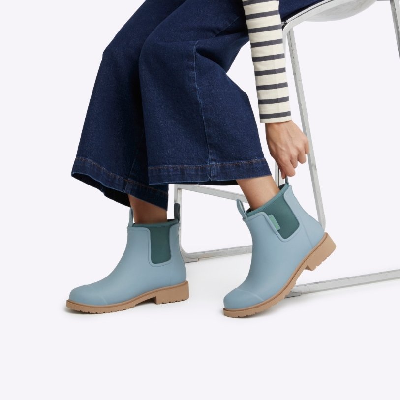Bobbi Ankle Boot // Seafoam