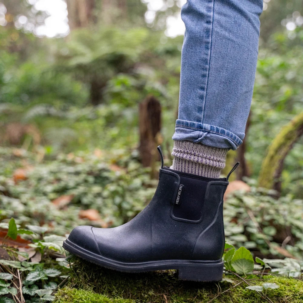 Bobbi Ankle Boot // Black & Black