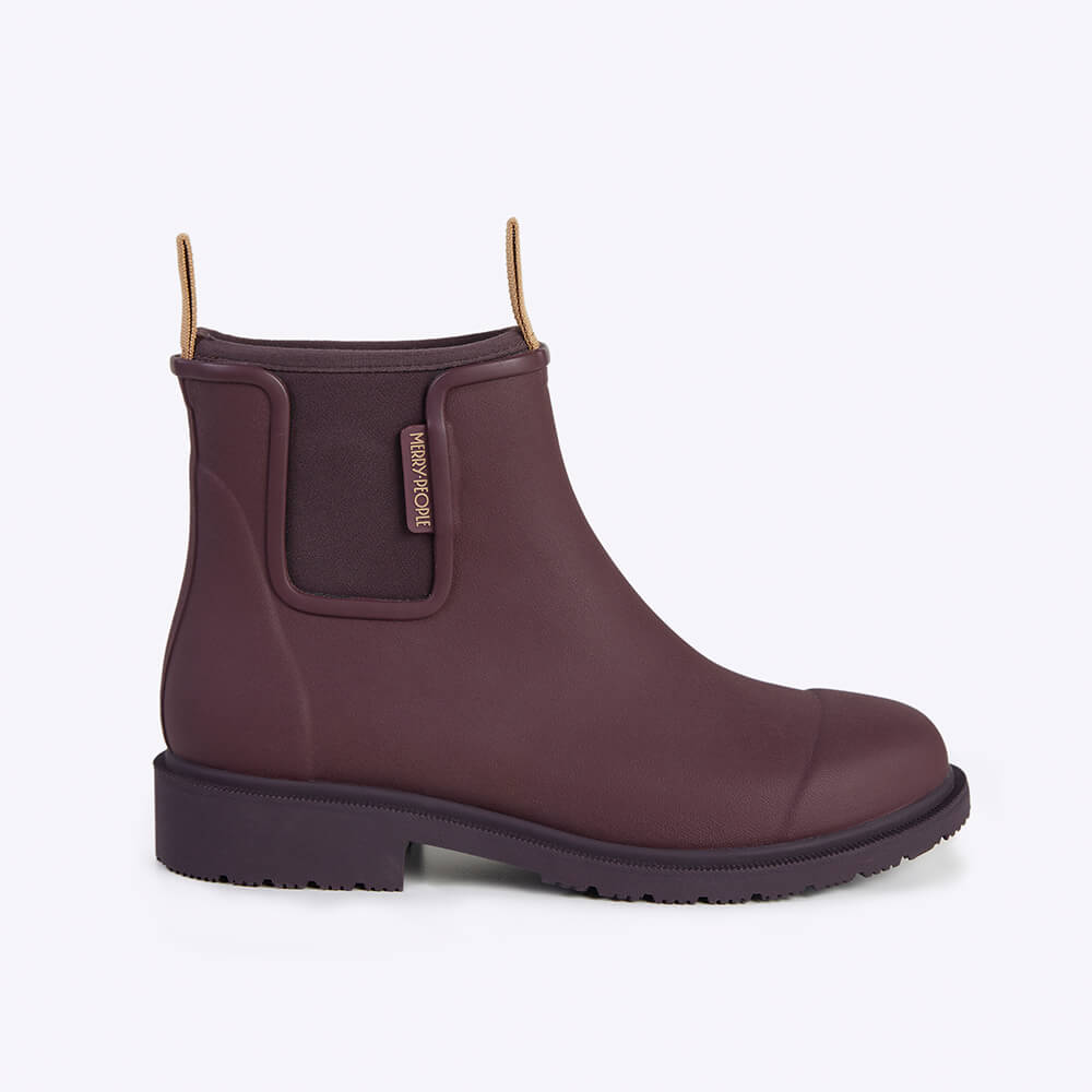 Bobbi Ankle Boot // Dark Cherry