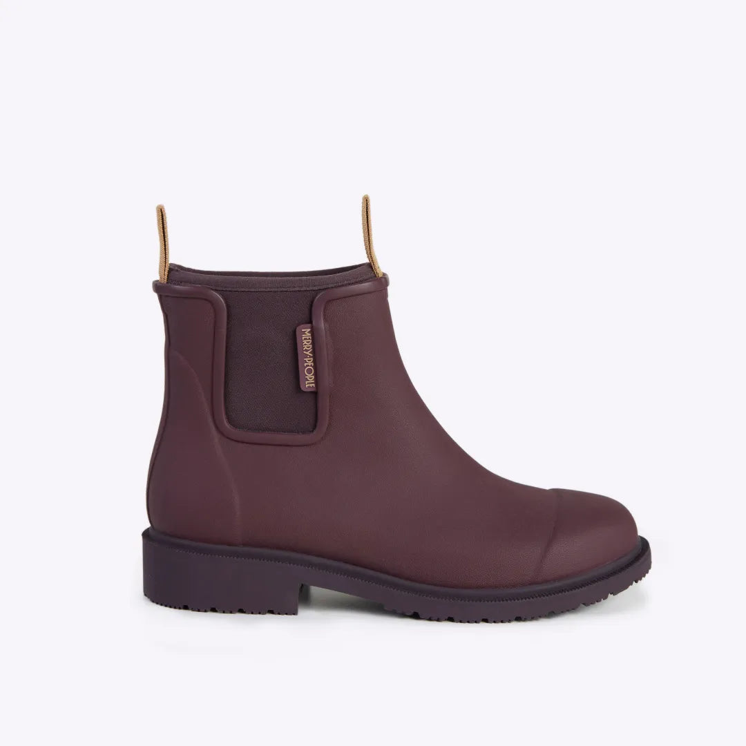 Bobbi Ankle Boot // Dark Cherry