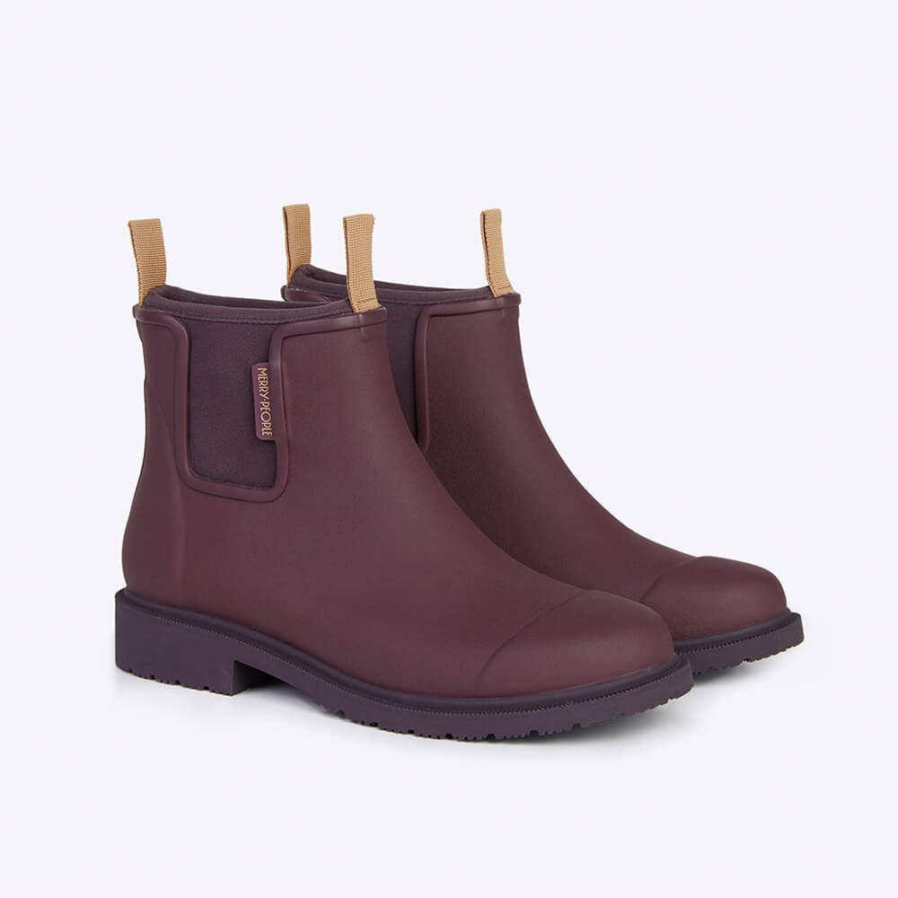 Bobbi Ankle Boot // Dark Cherry