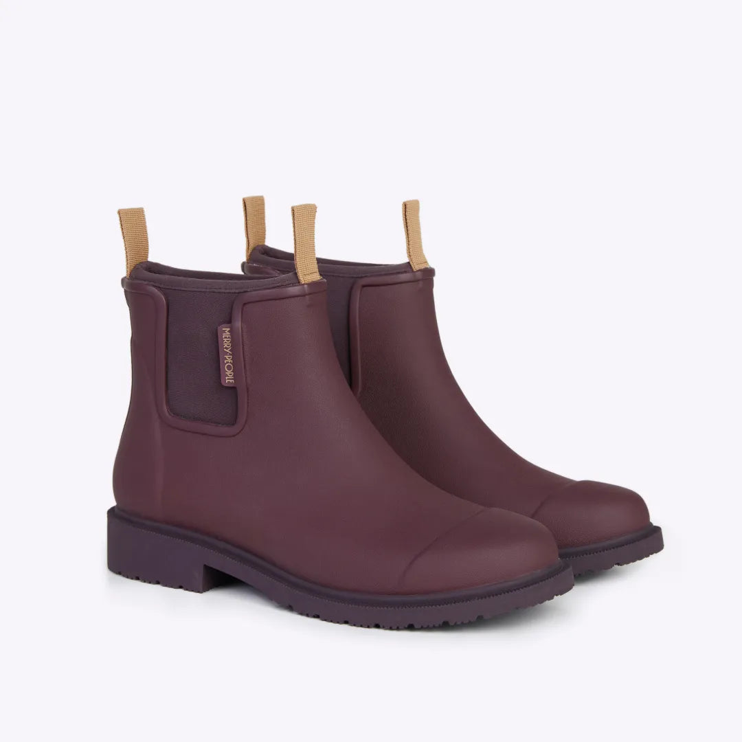 Bobbi Ankle Boot // Dark Cherry