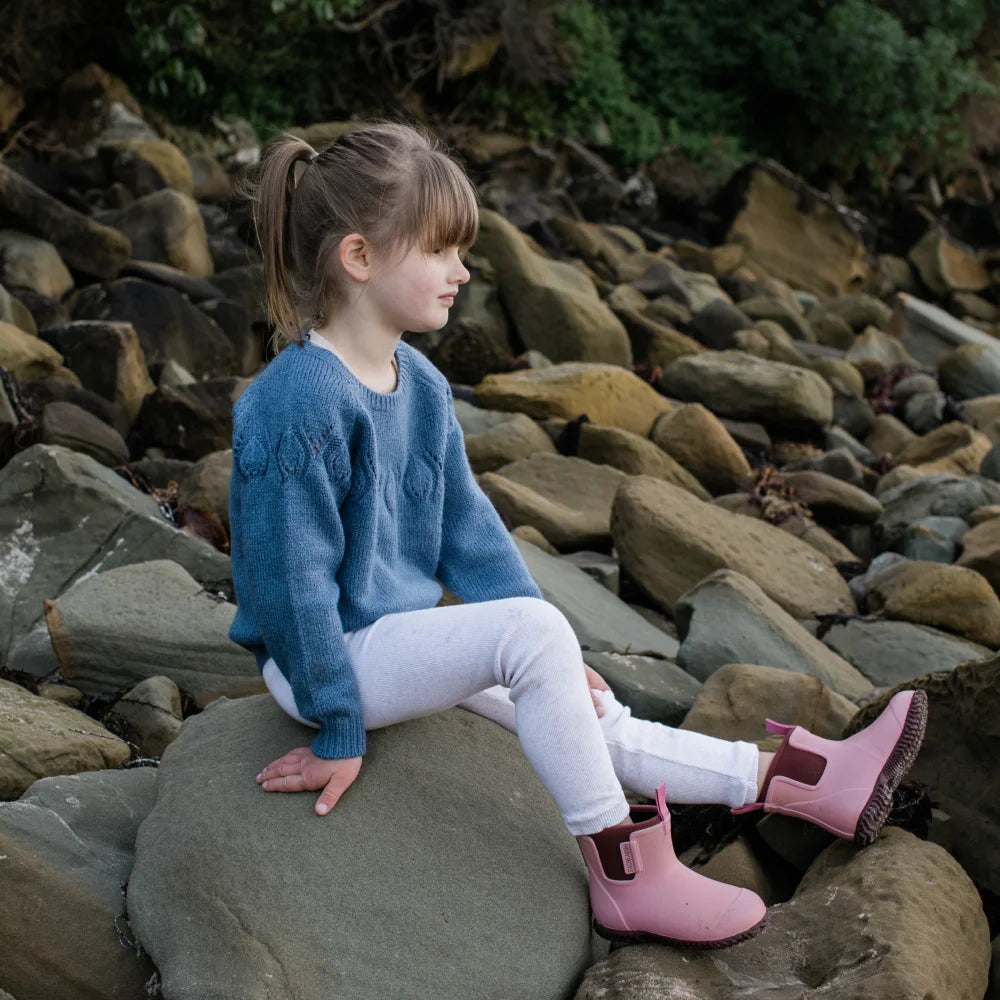 Bobbi Kids Gumboot // Dusty Pink [Retired]