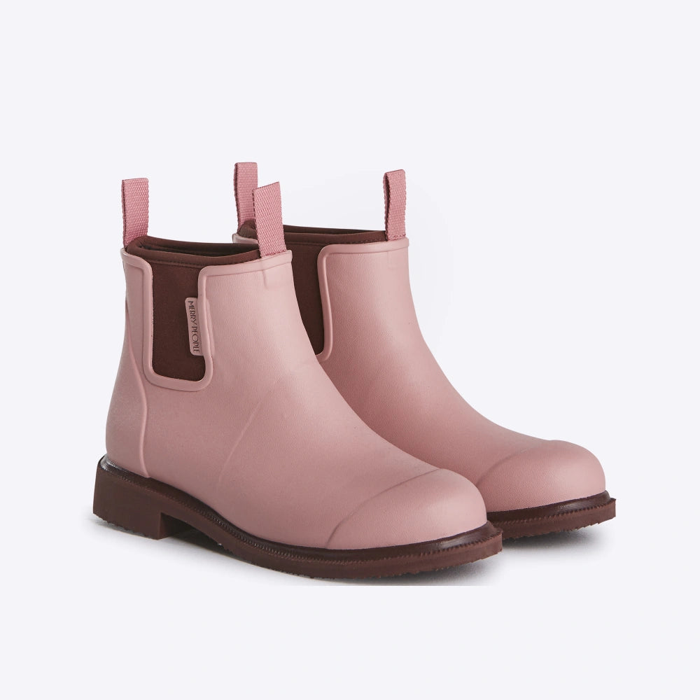 Bobbi Ankle Boot // Dusty Pink