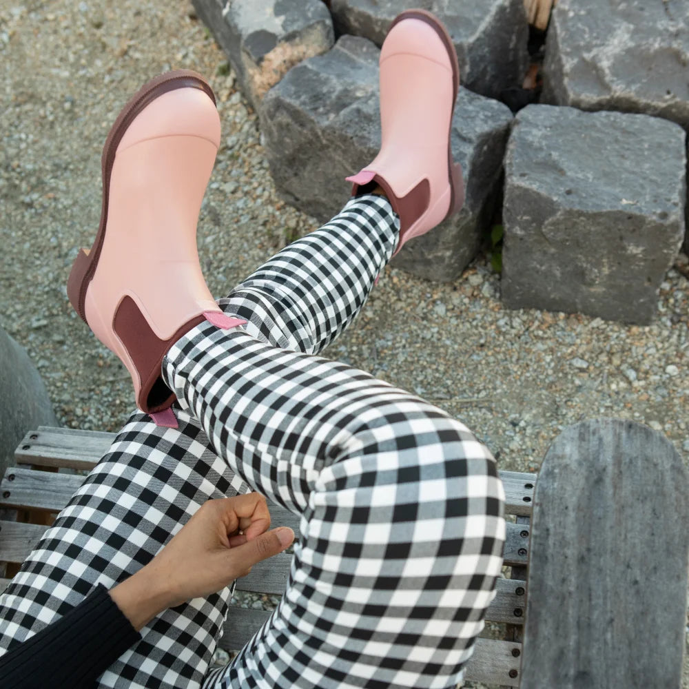 Dusty pink ankle boots best sale