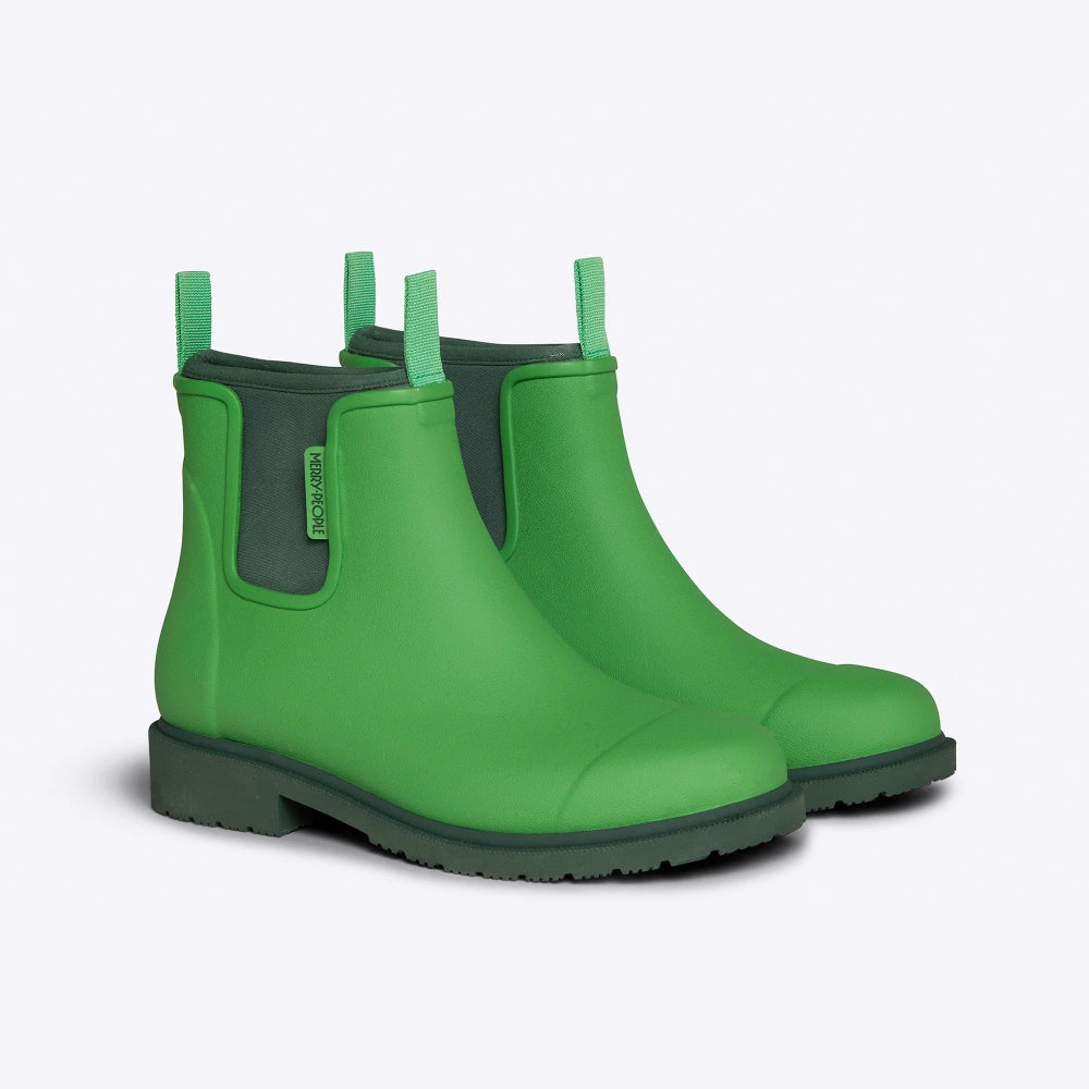 Bobbi Ankle Boot // Grasshopper Green