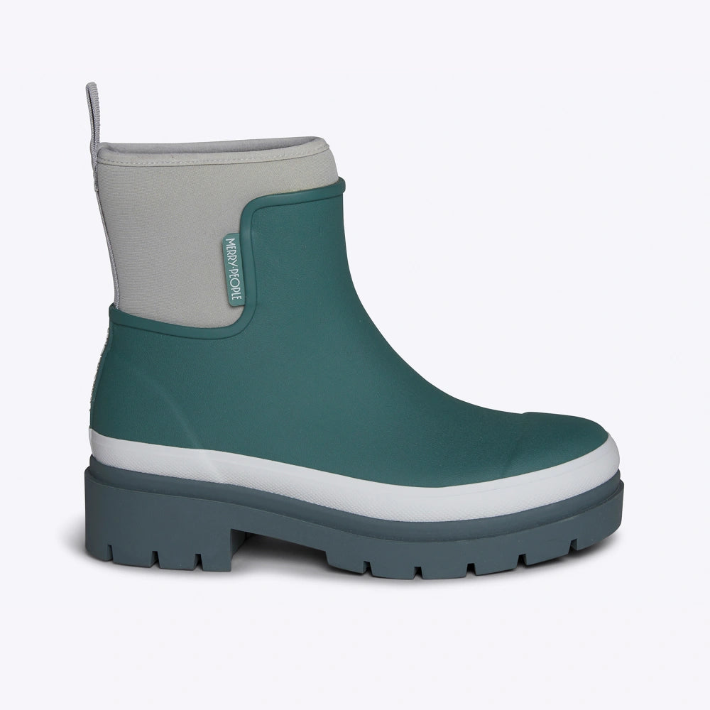 Tully Boot // Teal & Grey